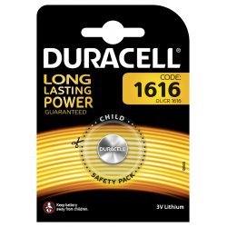 Lithium Knapcelle Duracell DL1616 / CR1616 1er Blister | Batteri-Butik