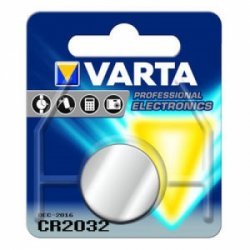 Lithium Knapcelle Varta CR2032 1er Blister | Batteri-Butik