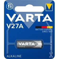 Varta Batterier Alkaline LR27 V27A V27GA 12V 1er Blister | Batteri-Butik