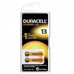 Duracell Høreapparat PR48 6er Blister | Batteri-Butik