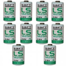 10x Lithium Batteri Saft LS14250 1/2AA 3,6Volt | Batteri-Butik