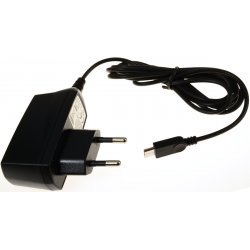 Powery Lader/Strømforsyning med Micro-USB 1A til Wiko Cink Peax | Batteri-Butik