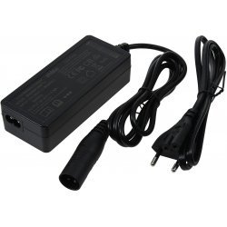 Lader, Strømforsyning Type HP1202L2 til E-Bike-, E-Roller 24V-Batteri med 3Pin-Stik til eks. Pedelec | Batteri-Butik