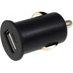 Powery Mini-Auto-Ladeadapter med USB-tilslutning 1A | Batteri-Butik