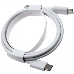 USB-C-på-USB-C-Datakabel Ladekabel til Google Phone 1m Hvid | Batteri-Butik