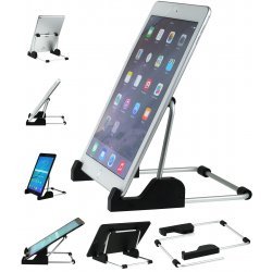 Universal Tablet Stander til iPad / Galaxy Tab, indstillelig vinkel | Batteri-Butik