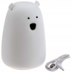 goobay LED natlys isbjørn | Batteri-Butik