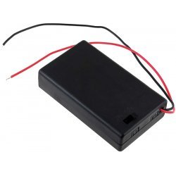 Batteriholder til 3x Micro/AAA Batterier med tilslutningsledning | Batteri-Butik