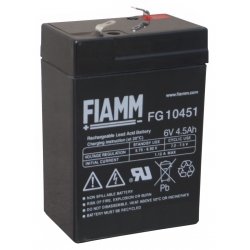 Fiamm Blybatteri FG10451 6V 4,5Ah | Batteri-Butik