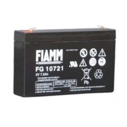 Fiamm Blybatteri FG10721 6V 7,2Ah | Batteri-Butik