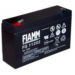 Fiamm Blybatteri FG11202 6V 12Ah | Batteri-Butik