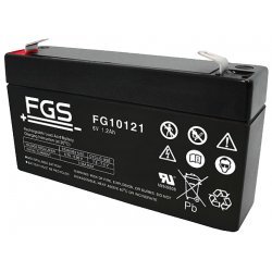 FGS FG10121 Blybatteri 6V 1,2Ah | Batteri-Butik