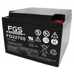 FGS FG22705 Blybatteri 12V 26Ah | Batteri-Butik