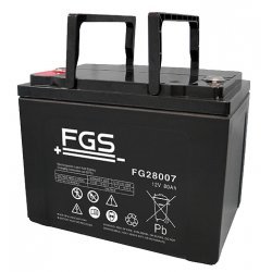 FGS FG28007 Blybatteri 12V 80Ah | Batteri-Butik