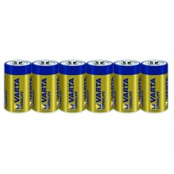 Varta Longlife Extra Alkaline Batteri LR14 C 6er folie 04114101306 | Batteri-Butik