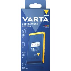 Varta LCD Batteri Tester 1,2V 1,5V 3V 9V Alkaline Lithium | Batteri-Butik