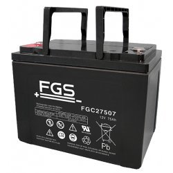 FGS Batteri til Sopur Groove F+R (FGC27507) 12V 75Ah AGM | Batteri-Butik