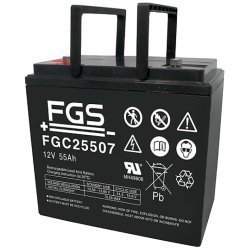 FGS Batteri til Meyra ORTOPEDIA MODELL Lift 1.594-27 "CHAMP" (FGC25507) 12V 55Ah AGM | Batteri-Butik