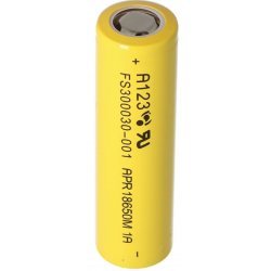 Batteri A123 APR18650M 1A 3,2V 1100mAh LiFePO4 | Batteri-Butik