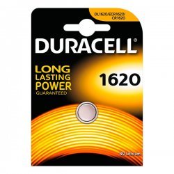 Duracell CR1620 Lithium Knapcelle 1er Blister x 10 (10 batterier) | Batteri-Butik