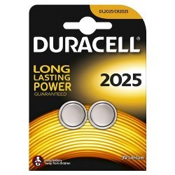 Duracell CR2025 Lithium Knapcelle 2er Blister x 10 (20 batterier) | Batteri-Butik