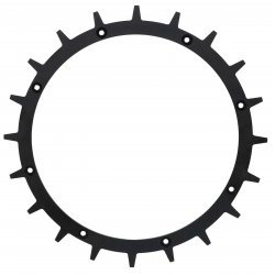 Terræn kit Terrænhjul - 204mm - Worx Landroid L - inkl. Skruer (61-115) | Batteri-Butik