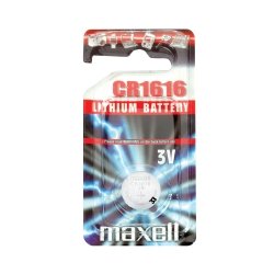 Maxell Lithium Knapcelle Batteri CR1616 1 stk blister | Batteri-Butik