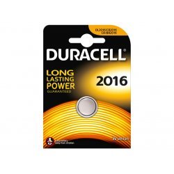 Duracell CR2016 Lithium Knapcelle Batteri 2er Blister x 100 (200 batterier) | Batteri-Butik