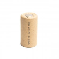 Industricelle SC 1,2V 3000mAh NiMH 22,5 x 43mm High Discharge PAP | Batteri-Butik