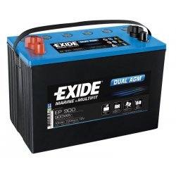 Batteri til Camping Mover og Forbrug Exide EP900 Dual AGM-Batteri 12V 100Ah | Batteri-Butik