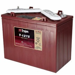 Batteri til Sakselift, Teleskoplæsser, Pallevogn og Stablere Trojan T-1275 Deep-cycle Bly-batteri 12V 150Ah (til J-150) | Batteri-Butik