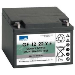 Batteri til Solar, Solfanger, Solceller Sonnenschein GF12022Y 12V 24Ah Gel-Batteri | Batteri-Butik