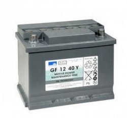 Batteri til Solar, Solfanger, Solceller Sonnenschein GF12 040Y (GF12040Y) 12V 48Ah Gel-Batteri | Batteri-Butik