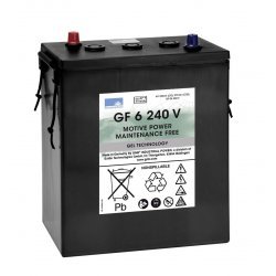 Batteri til Solar, Solfanger, Solceller Sonnenschein GF06 240V (GF06240V) 6V 270Ah Gel-Batteri | Batteri-Butik