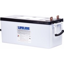 Batteri til Solar, Solfanger, Solceller Lifeline Deep Cycle blybatteri GPL-4DL 12V 210Ah | Batteri-Butik