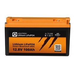 Batteri til Solar, Solfanger, Solceller Liontron Lithium LiFePO4 LX 12,8V 100Ah Smart BMS med Bluetooth | Batteri-Butik