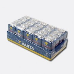 Batteri til Låsesystemer Varta Industrial Alkaline 6LR61 E 20er 4022211111 | Batteri-Butik