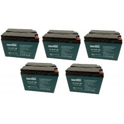 Samson Batterisæt til Kabinescooter 60V 58Ah (5 Batterier) V6-EVF-58 (V6-EVF-55B) | Batteri-Butik