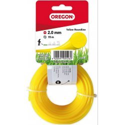 Trimmerline Trimmersnøre Oregon Gul Roundline 2,0mm x 15 m (69-356-Y) | Batteri-Butik