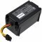 Batteri til Blaupunkt BPK-VCBB1XPW+ Robotst�vsuger Hardcase 4-polet-stik