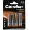 Camelion HR6 AA Mignon Batteri til Maus, Fernsteuerung, Foto-Kamera, Rasierer etc. 2300mAh 4er Blister