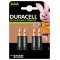 Duracell Duralock Recharge Ultra AAA Micro NiMH Batteri 900mAh 4er Blister