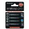 Panasonic eneloop Pro BK-3HCDE/4BE 2500mAh 4er Blister