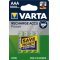 Varta Accu Rechargeable Batteri Micro AAA NiMH 4er Blister 1000mAh