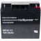 Powery Blybatteri (multipower) til UPS APC Smart-UPS SMT1500I 20Ah (erstatter ogs 18Ah)