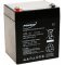 Powery Blygel Batteri 12V 6Ah til APC Back-UPS ES 500