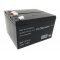 Powery Blybatteri MP1236H kompatibel med UPS APC RBC32 9Ah 12V (Erstatter ogs 7,2Ah/7Ah)