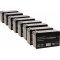 Erstatningsbatteri (multipower) til UPS APC Smart-UPS XL 3000 RM 3U / Type RBC12 osv. 12V 7Ah (erstatter 7,2Ah)