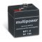 Powery Blybatteri (multipower) MP1-6