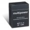 Powery Blybatteri (multipower) MP13-6